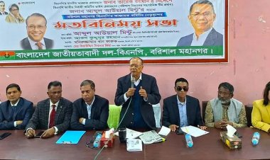 সরকারের দায়িত্ব সুষ্ঠু নির্বাচনের ব্যবস্থা করা: আব্দুল আউয়াল মিন্টু