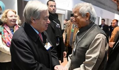 জাতিসংঘ মহাসচিবের সঙ্গে প্রধান উপদেষ্টার সাক্ষাৎ