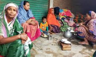 ‘এই জমি না দিলে বিষ দেন, খেয়ে মরি’