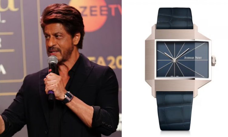 স্বর্ণখচিত শাহরুখের এই হাতঘড়ির দাম কত জানেন?