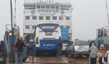  ১১ ঘণ্টা পর দৌলতদিয়া-পাটুরিয়ায় ফেরি চলাচল স্বাভাবিক