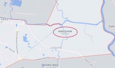 খিলগাঁওয়ে বাসের ধাক্কায় শ্রমিক নিহত