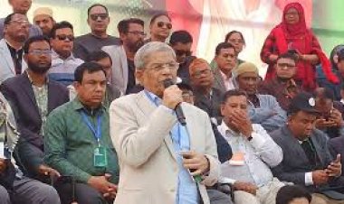 গণতন্ত্রকে প্রাতিষ্ঠানিক রূপ দিতে নির্বাচনই একমাত্র পথ: মির্জা ফখরুল