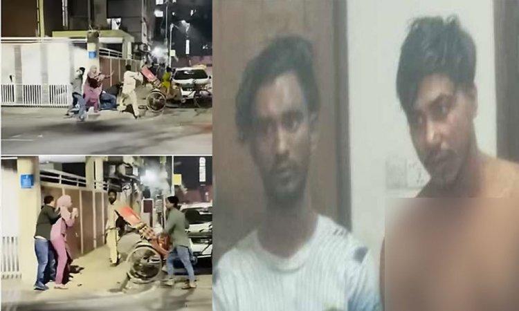 উত্তরায় দম্পতিকে কোপানোর ভিডিও ভাইরাল, আটক ২