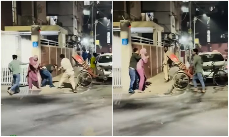 প্রত্যক্ষদর্শীদের বর্ণনা, উত্তরায় স্বামী-স্ত্রীর ওপর হামলার সূত্রপাত হয় যেভাবে