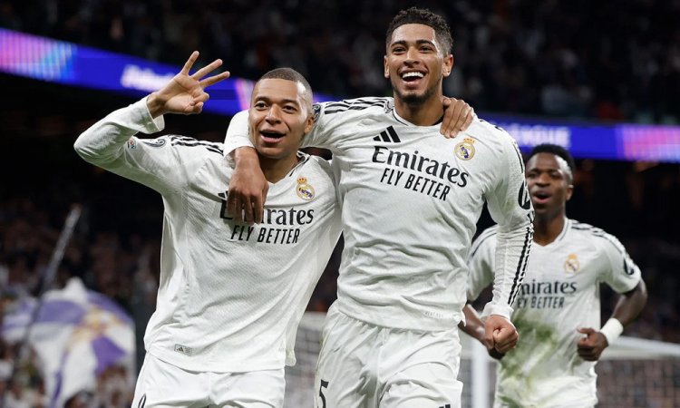 এমাপ্পের হ্যাটট্রিকে সিটির বিদায়, শেষ ষোলোয় রিয়াল