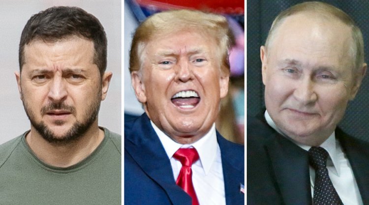 রাশিয়ার সঙ্গে যুদ্ধে যাওয়া উচিত হয়নি ‘ডিকটেটর জেলেনস্কি’র : ট্রাম্প