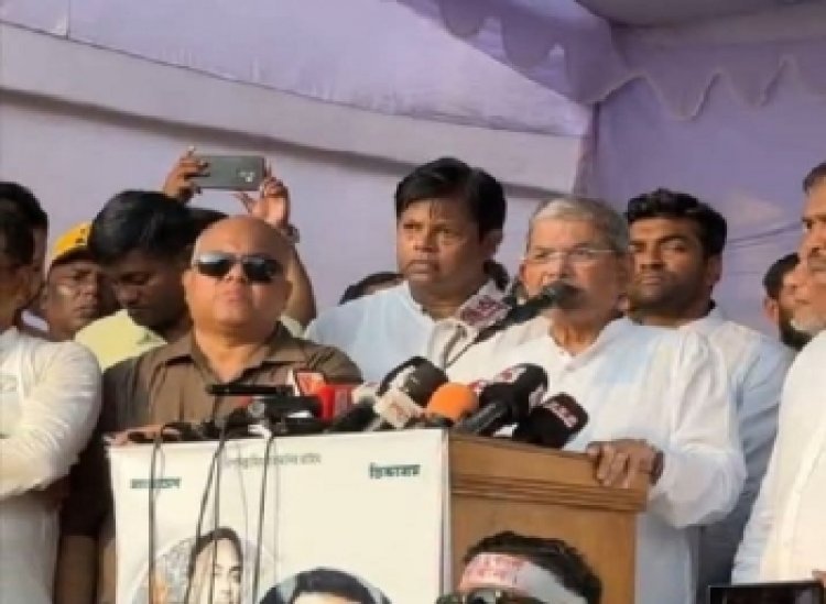 তারেক রহমানের নেতৃত্বে দ্রুত নির্বাচন চাই-  ধামরাইয়ে মির্জা ফখরুল