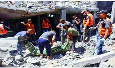 গাজায় মৃত্যুর মিছিল, লাফিয়ে বাড়ছে নিহতের সংখ্যা