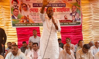 নির্বাচন নিয়ে টালবাহানা করবেন না : টাঙ্গাইলে টুকু