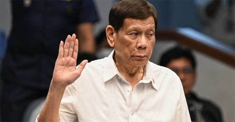  ফিলিপাইনের সাবেক প্রেসিডেন্ট দুতের্তে গ্রেফতার