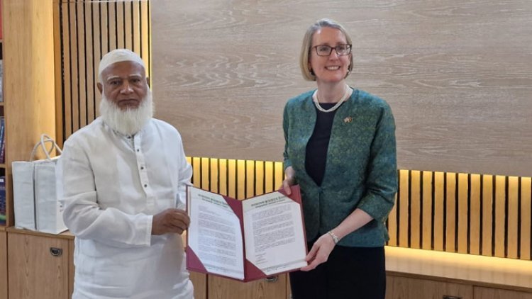 জামায়াতের আমিরের সঙ্গে ব্রিটিশ হাইকমিশনারের সৌজন্য সাক্ষাৎ