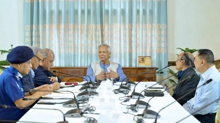 নির্বাচনের জন্য পুলিশকে প্রস্তুতি নেওয়ার নির্দেশ প্রধান উপদেষ্টার