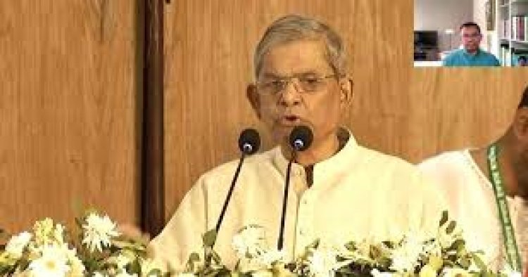 নির্বাচনের মাধ্যমে সমস্যার সমাধান করতে হবে: মির্জা ফখরুল