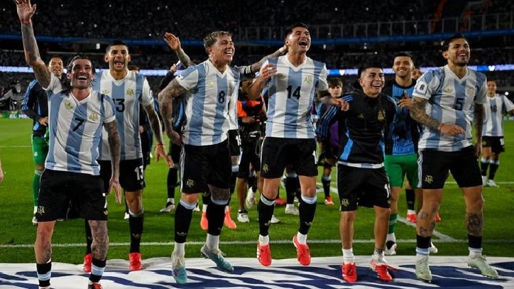 ব্রাজিলের জালে এক হালি গোল দিয়ে বিশ্বকাপে আর্জেন্টিনা