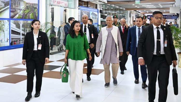 চার দিনের চীন সফরে ঢাকা ছাড়লেন প্রধান উপদেষ্টা