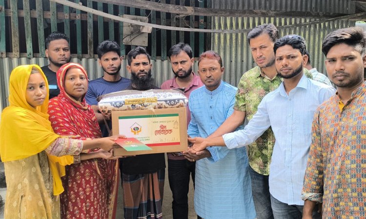 জুলাই বিপ্লবে শহীদ বাবুলের পরিবার পেল তারেক রহমানের ঈদ উপহার