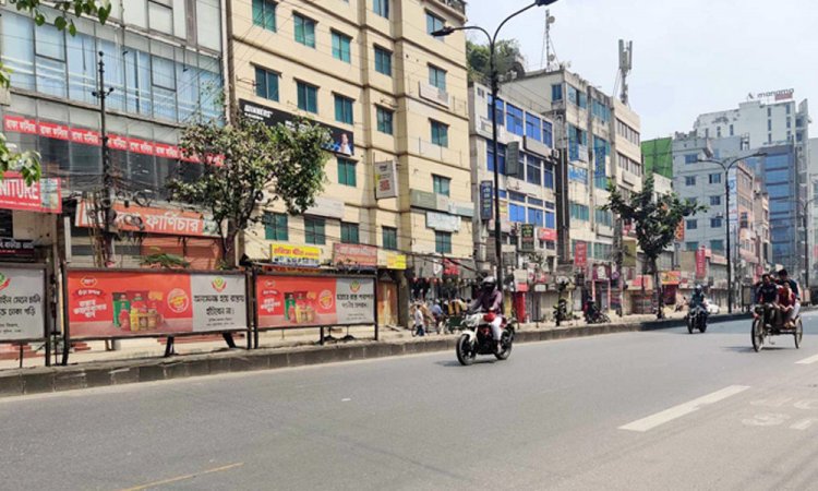 ঈদের ঢাকা অনেকটাই ফাঁকা