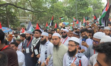 কুরআন তিলাওয়াতের মধ্য দিয়ে শুরু হলো ‘মার্চ ফর গাজা’ কর্মসূচি