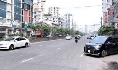  সপ্তাহের শেষ কর্মদিবসের সকালে সড়কে নেই যানজট