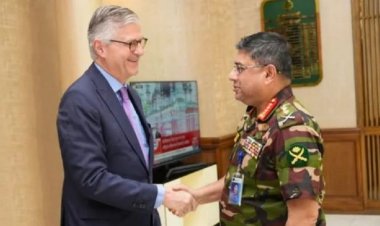 সেনাপ্রধানের সঙ্গে জাতিসংঘের আন্ডার সেক্রেটারি জেনারেলের সাক্ষাৎ