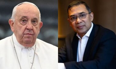 পোপ ফ্রান্সিসের মৃত্যুতে তারেক রহমানের শোক