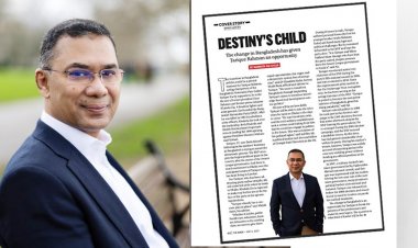 ‘দ্য উইক’ ম্যাগাজিনে তারেক রহমানকে নিয়ে কাভার স্টোরি ‘নিয়তির সন্তান’