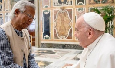  পোপ ফ্রান্সিসের ঘনিষ্ঠ বন্ধু ছিলেন ড. মুহাম্মদ ইউনূস