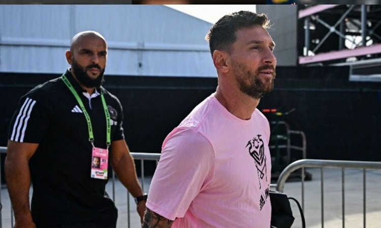 মাঠে ঢোকায় নিষেধাজ্ঞা মেসির দেহরক্ষীর