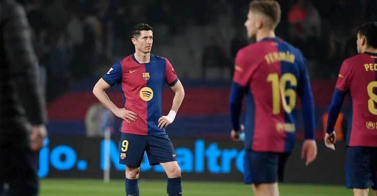  শিরোপার দৌড়ে হোঁচট, ঘরের মাঠে পয়েন্ট হারালো বার্সা