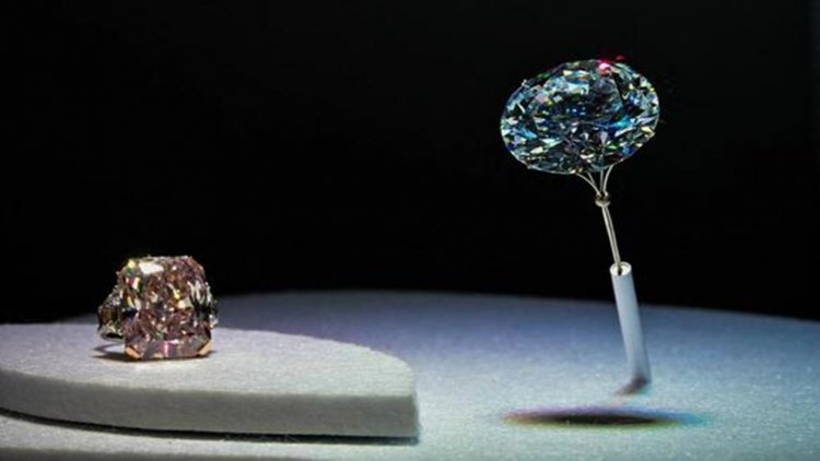 আবুধাবিতে দুর্লভ হীরার প্রদর্শনী, নজর কাড়ছে ‘নীল হীরা’