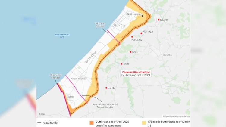১৮ মাসের ব্যবধানে গাজার অর্ধেকই ইসরাইলের দখলে