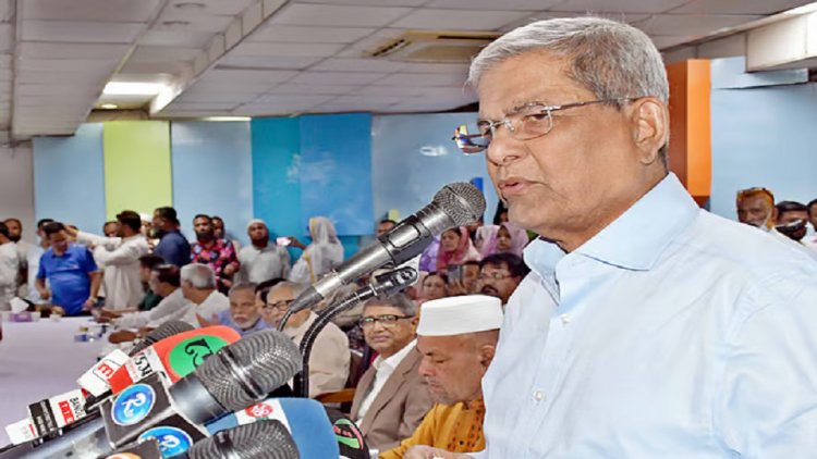 দেশে কেমন একটা অস্থিরতা চলছে: মির্জা ফখরুল