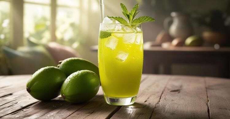 চোখের পলকে বানিয়ে ফেলুন কাঁচা আমের শরবত