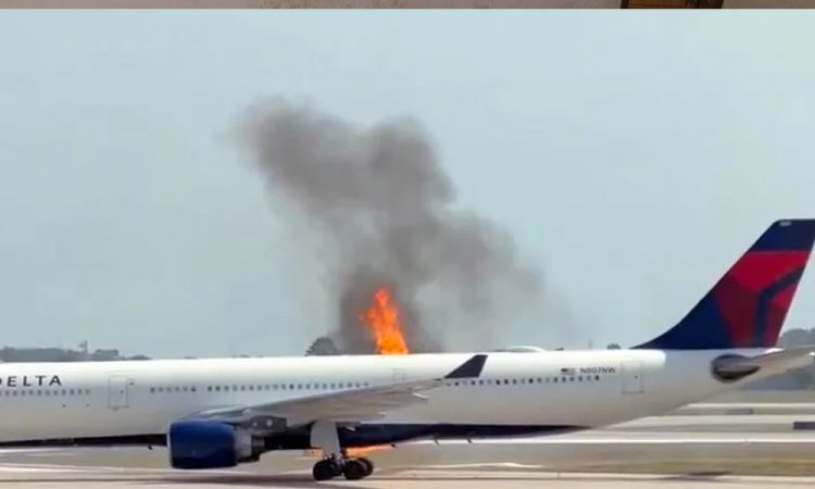 যুক্তরাষ্ট্রে উড্ডয়নের আগে ২৯৪ আরোহীসহ বিমানে আগুন