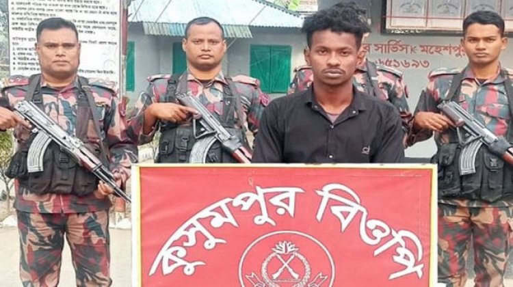 মহেশপুর সীমান্তে দুই ভারতীয় নাগরিক আটক
