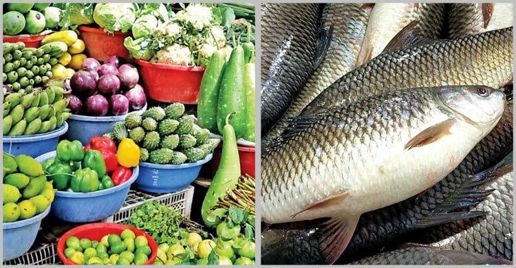  সবজির দাম চড়া, অস্বস্তি মাছের বাজারেও