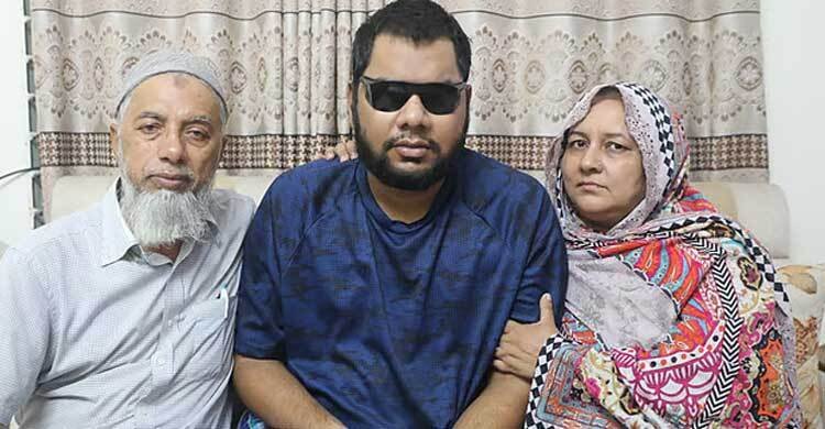  জুলাই আন্দোলনে দৃষ্টিহীন মাহবুবের পাশে রইলেন না স্ত্রীও