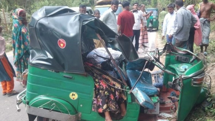 রাঙামাটিতে পিকআপ-সিএনজির সংঘর্ষ, নিহত ৫