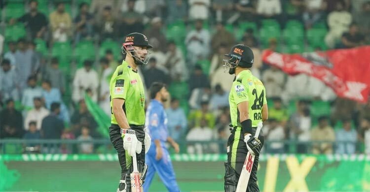  রিশাদকে ছাড়াই রিজওয়ানদের বিপক্ষে জিতলো লাহোর