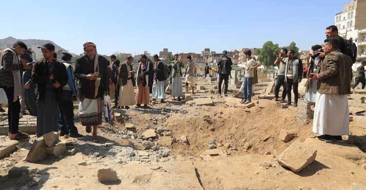  ইয়েমেনে দফায় দফায় হামলা চালিয়েছে যুক্তরাষ্ট্র