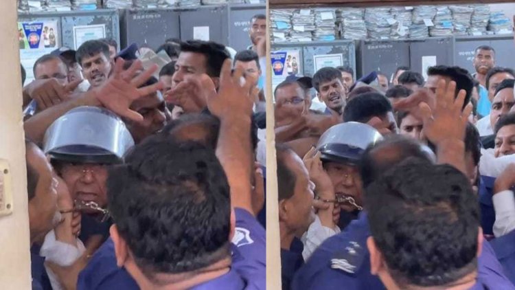 আদালতে সাবেক আইনমন্ত্রী আনিসুল হককে মারধর