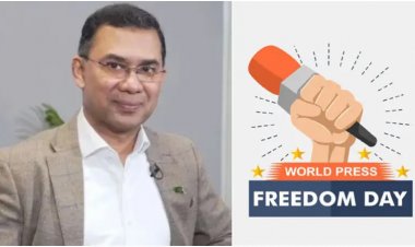 সাংবাদিকদের সুরক্ষা নিশ্চিতে ঐক্যবদ্ধ হওয়ার ডাক তারেক রহমানের