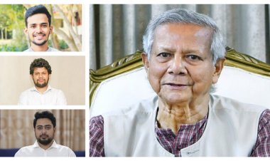 প্রধান উপদেষ্টার সঙ্গে নাহিদসহ দুই উপদেষ্টার সাক্ষাৎ