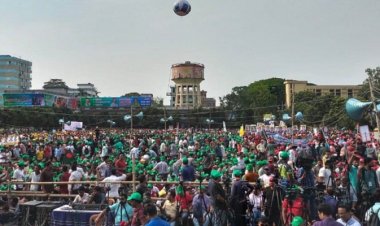 বগুড়ায় বিএনপি তারুণ্যের সমাবেশ শুরু