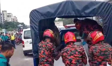  বনানীতে ট্রাকের সঙ্গে সংঘর্ষে মোটরসাইকেলের ২ আরোহী নিহত