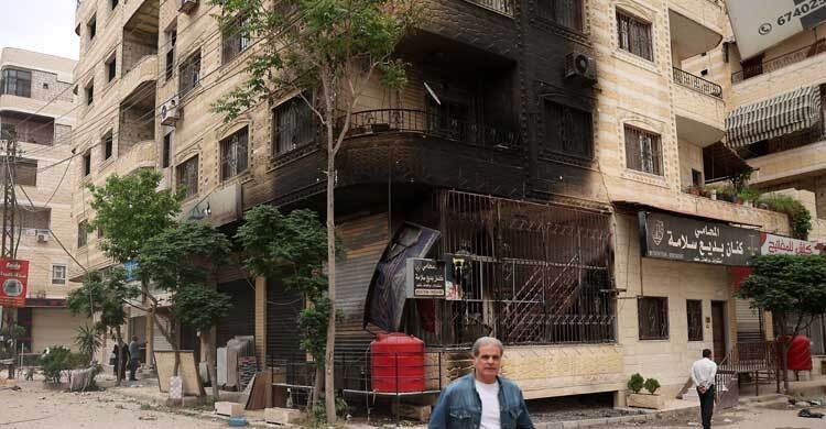  সিরিয়ায় প্রেসিডেন্ট প্রাসাদের কাছে হামলা চালালো ইসরায়েল