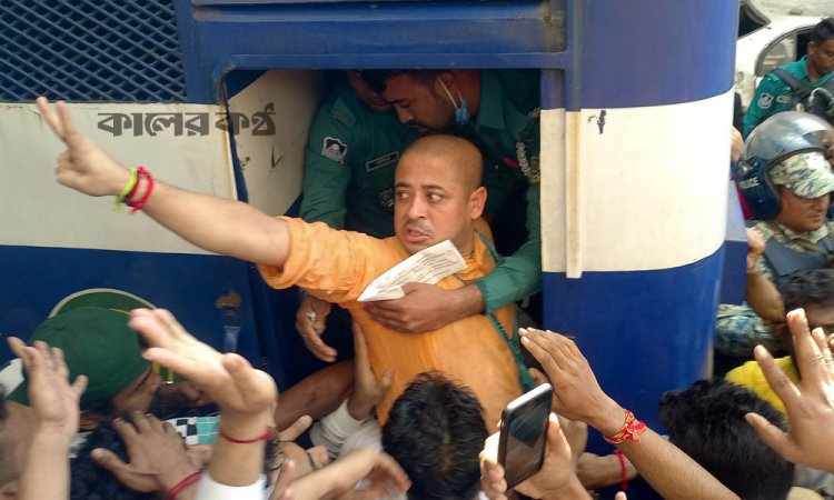 চিন্ময় দাসের জামিন শুনানি আজ