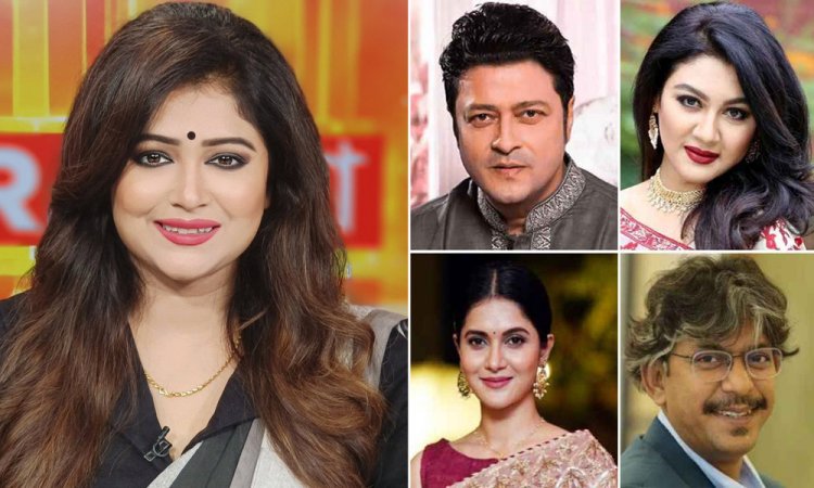 বাংলাদেশি অভিনয়শিল্পীদের ‘ঘাড়ধাক্কা’ দিয়ে বের করতে বললেন ভারতীয় উপস্থাপিকা