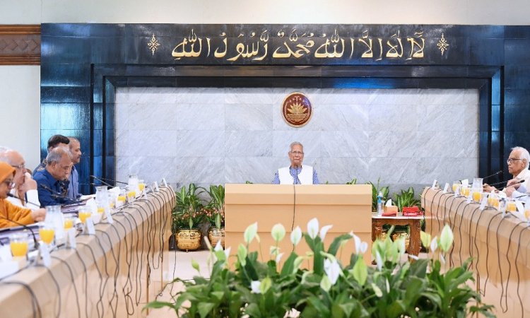 উপদেষ্টা পরিষদের সভায় প্রধান উপদেষ্টা